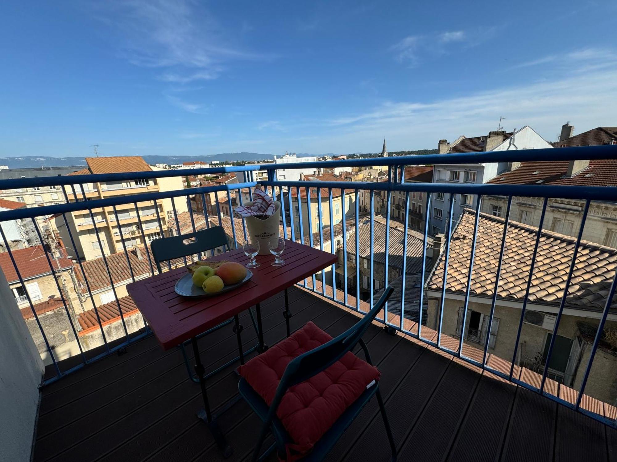 Terrasse Au Coeur De Valence 54 Appartement *